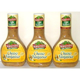 Bernstein's Light Fantastic Cheese Fantastico Dressing - 14 Oz (3-Pack)