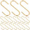 POPETPOP Pack of 25 Small S Hooks, 2.2 cm Mini