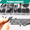 Taiss 450PCS M3 M4 Screw Kit,Hex Socket Head Cap Screws