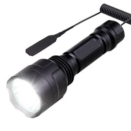 Comunite Rechargeable Tactical Flashlight Multi-Use, Super Bright LED Light for Camping Gear, Outdoor Activities, Work, Emergency Preparedness, Household Chores and Automotive​