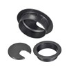 uxcell Cable Hole Cover, 1-3/8" Plastic Desk Wire Cord Cable