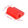 F FIERCE CYCLE Universal Red Gear Shift Shifter Protector Cover