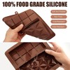 1Pack Chocolate Bar Mold Deep 1 Inch, Non-Stick Chocolate Molds,
