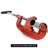 QWORK Professional Pipe Cutter Tool for 1-3" Pipes - Ideal