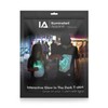 Illuminated Apparel T-Shirt Fluorescente Interattiva (Nero/Verde, M)