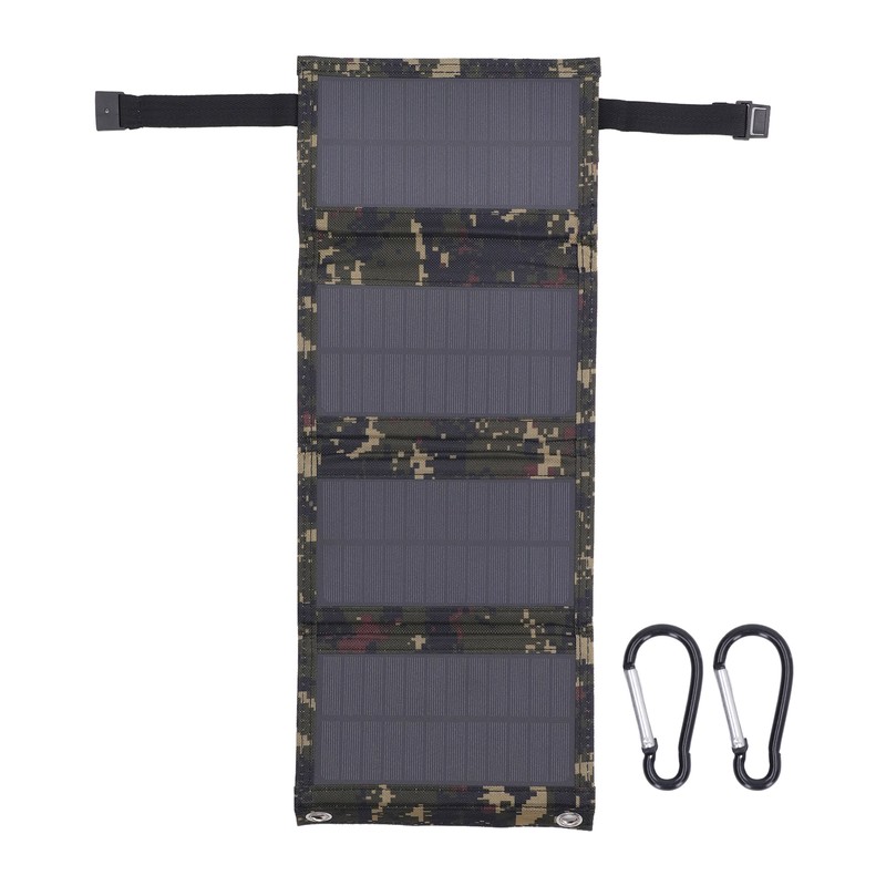 Solar Panel Professional 20W Efficient Waterproof 4 Folds Monocrystalline Silicon