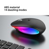 Wireless Mouse 2.4G Single Mode RGB Silent with High Accuracy