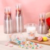 Funnymoom 60 Pcs Pink Bear Plastic Cups 16 oz Disposable