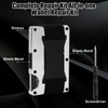 Wallet Elastic Band Replacement, Minimalist Wallet Repair Kit Including Screws