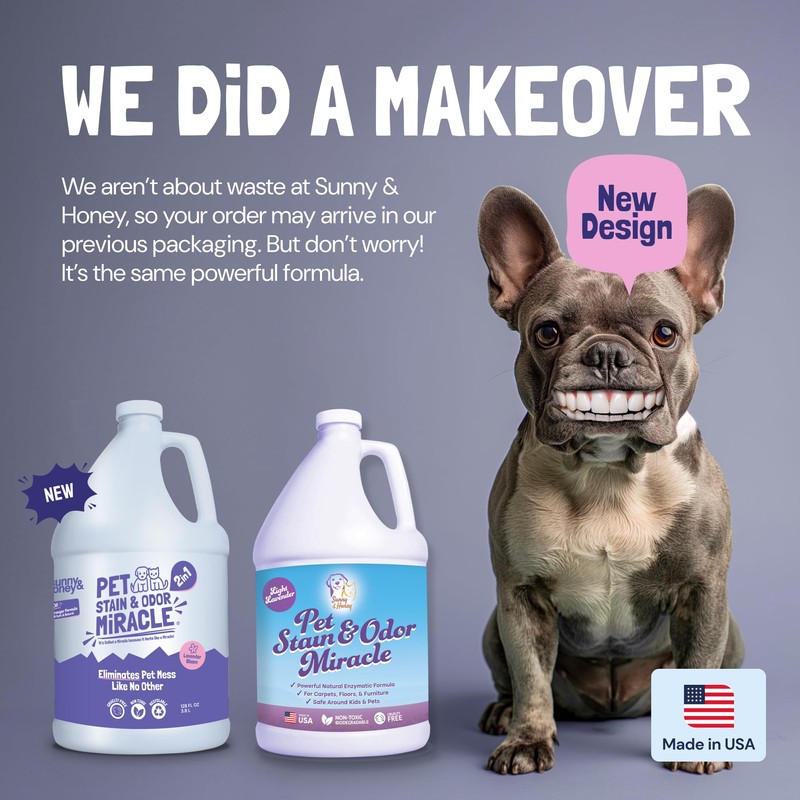 Sunny & Honey Carpet Cleaner & Odor Remover Spray -