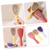 Healeved Hair Brush Paddle Pcs Set Wet Dry Combs for