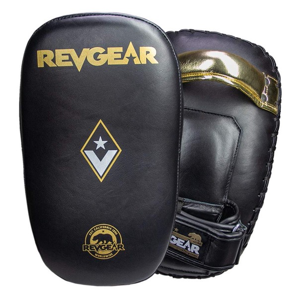 REVGEAR Curved Thai Pads, Contoured Target, Pair