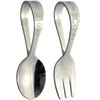 Nagao Tsubame Sanjo HT-125 Happy Bear, Baby Spoon & Fork