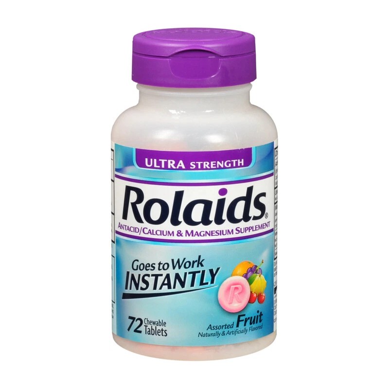 Ultra ROLAIDS ULTRA STRENGTH TABLET FRUIT 72CT