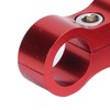 4PCS Hose Separator AN8 Automobile Oil Pipes Fixing Adapter Aluminum