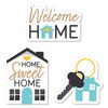 Big Dot of Happiness Welcome Home Housewarming - DIY Shaped