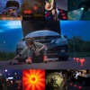 GP904 LED Road Flares Emergency Light Kit, 9 Glow Modes