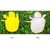 Dog Waterproof Raincoat with Poncho Hoodie, High Reflective Adjustable Yellow