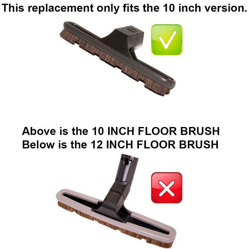 Rainbow Genuine Floor Brush Bristles, 10 Inch