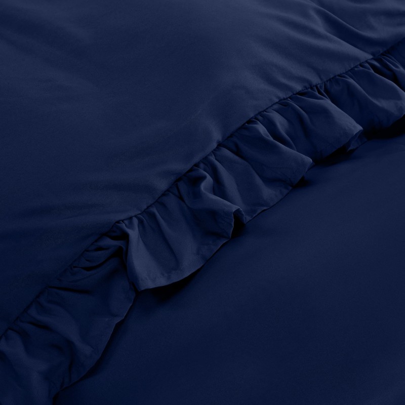 Utopia Bedding Ruffle Duvet Cover - Single Duvet Cover Set