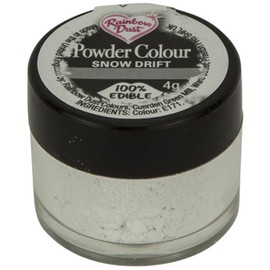 Rainbow Dust Powdered Food Colouring - (Snow Drift)