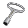 KPALAG 3/8inch Square Hydrant Key, Steel Sillcock Water Key, Shut