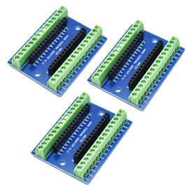 3 PCS NANO IO Shield Expansion Board Compact Terminal Adapter Industrial Accessories