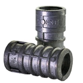 1/4" Short x 1" Lag Screw Expansion Shields Anchor Short Zinc Alloy, 25 Pack