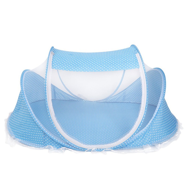 Portable Foldable Mosquito Net Anti Bug Crib Tent with Mattress