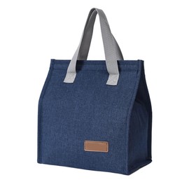 Lunch Box Lunch Bag Insulated Thermal Food Handbag Large Capacity Reusable Lunch Bag for Work Office Picnic Travel Japanese Style Waterproof Easy to Clean Durable Aluminum Foil