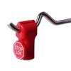 50pcs ZONADAH Peg Hook Locks Stop Lock Plastic Red Security