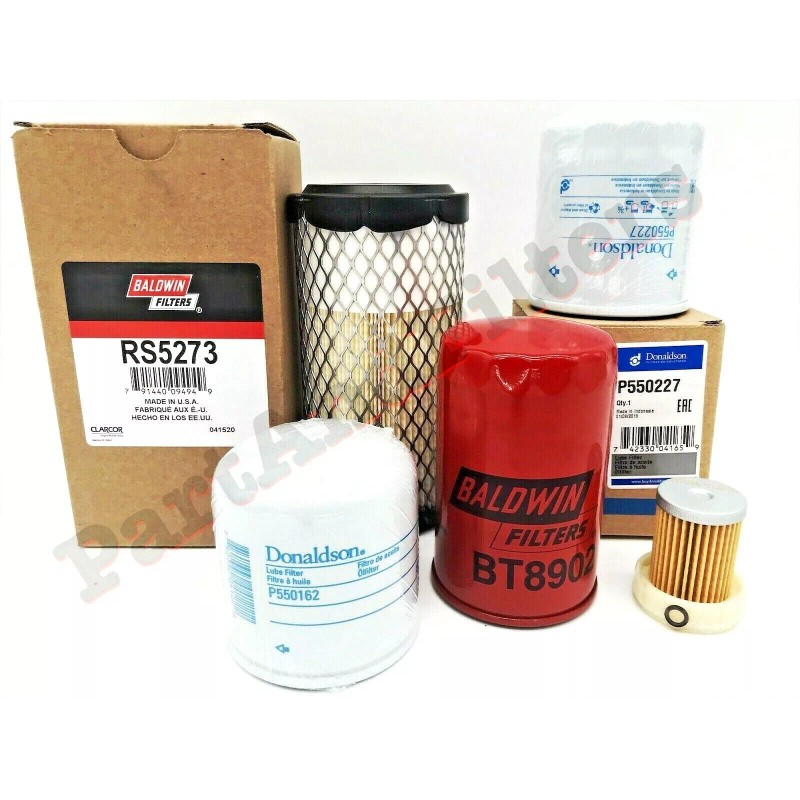 Baldwin - Donaldon Filter Kit for Kubota B26 B7500 B7510