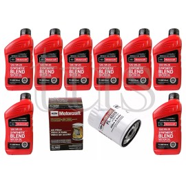 Motorcraft Genuine Motorcraft oil change kit for 2017 Ford F150 5.0L V8 engine oil 5w20