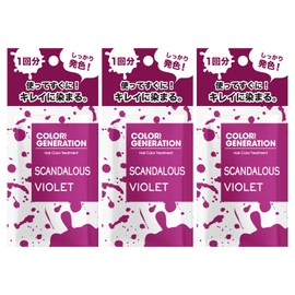 Colorr Generation Scandalous Violet with Red Filled Violet