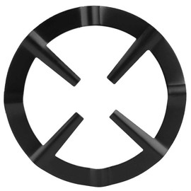 Fdit Moka Pot Holder Stove Rack Stainless Iron Black Moka Coffee Pot Shelf Round Stove Support Rack Kitchen Tools