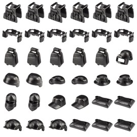 MaozyHomie 83 Pcs Toy Soldiers Figures US Army Battle Toy Set - Weapons Pack Military Weapon Battle Building Blocks Compatible with Major Brand, 3 Years Old and up