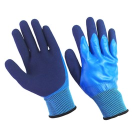 SUPVOX 1pair Anti-skid Fishing Gloves Breathable Planting Gloves for Outdoor Use for Catching Fish and Gardening Tasks