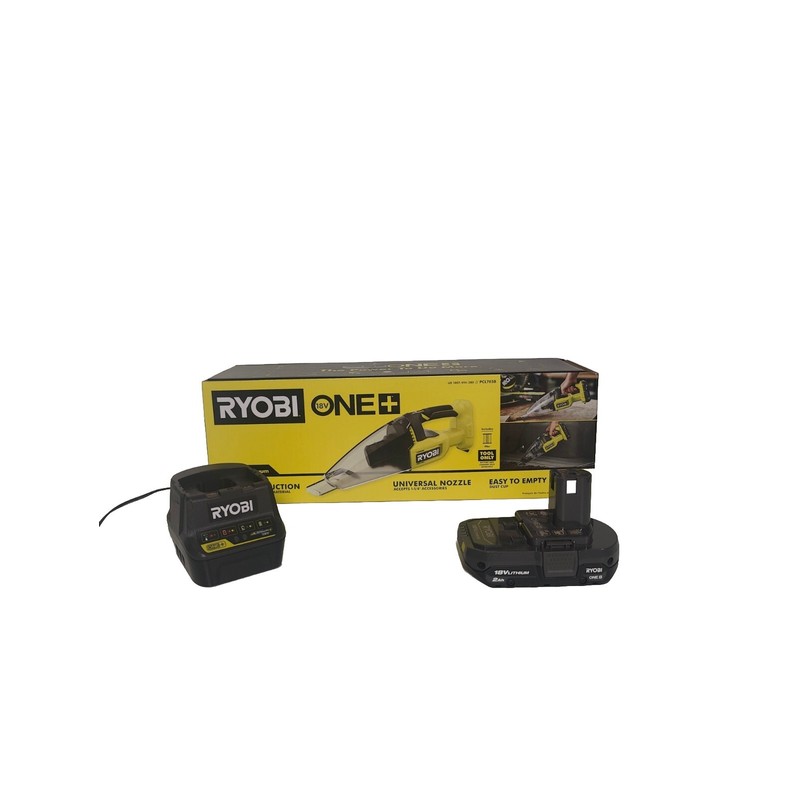 RYOBI PCL705B 18V ONE+ Cordless Hand Vacuum + battery +