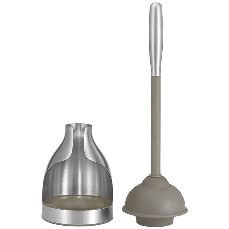 Stainless Steel Toilet Plunger Holder