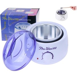 MAIAM Calentador de Cera Eléctrico Profesional para Depilación Pro-Wax100, Ideal para Cera Española, Uso Unisex y en Pieles Normales, 1 Pieza