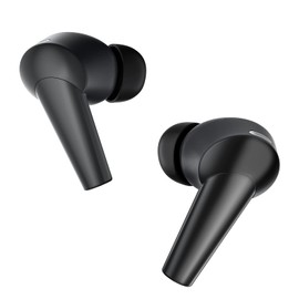 TONEMAC M3 Wireless Earbuds Noise Cancelling, Bluetooth Earphones Active Noise Cancellation,4 ENC Mic,30 Hours Playtime,Deep Bass, in-Ear Headphones Compatible with iOS/Android/PC, Black