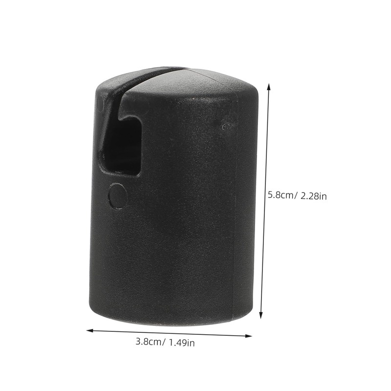 GRIRIW 6Pcs Trampoline Enclosure Pole Caps Durable Plastic Replacement Caps