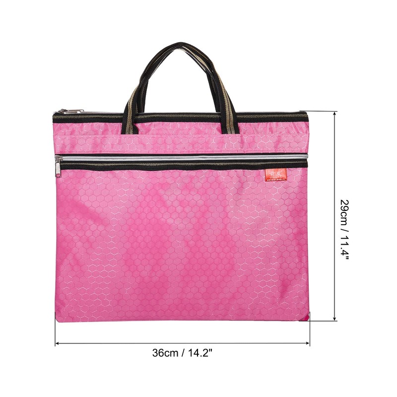 PATIKIL Waterproof Zipper File Bag, Documents Books Tools Storage Zip