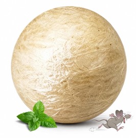 Upgraded Rodent Repellent Balls (4 Pack) - Extra Strength Peppermint Scent for Car Engine, Garage & Indoor | 7cm Large | Biodegradable & Pet Safe Formula | 30-60 Day Long Lasting