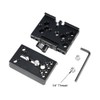 NICEYRIG Camera Quick Release Clamp with Mount Base Plate for