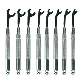 Moody Tools 58-0161 8-Piece Metric Open End Wrench Set