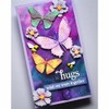 XMZZMX Patchwork Butterfly Metal Cutting Dies for Card Making, Paper
