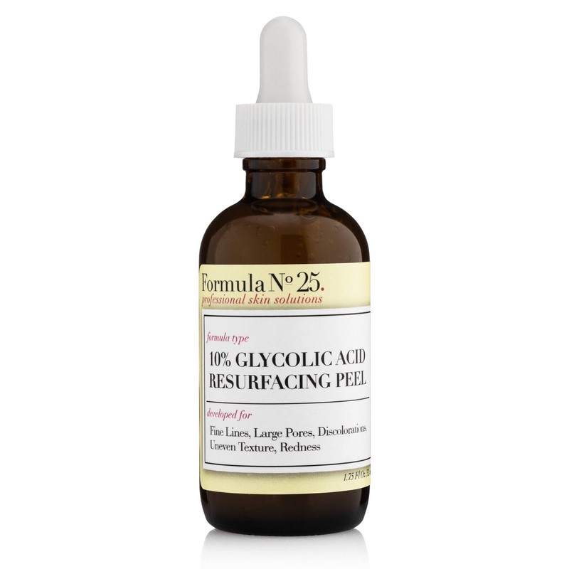 Formula 25 10% Glycolic Acid Resurfacing Face Peel 1.75 fl