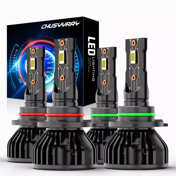 CHUSYYRAY For Chevy Avalanche 1500 Crew Cab 2002-2006 Led Headlight