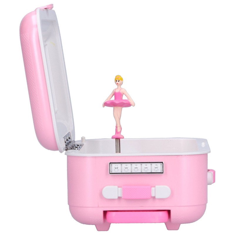 Originality Music Box Cute Luggage Jewelry Box Student Birthday Gift